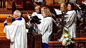 Cathedral Choir rehearsal