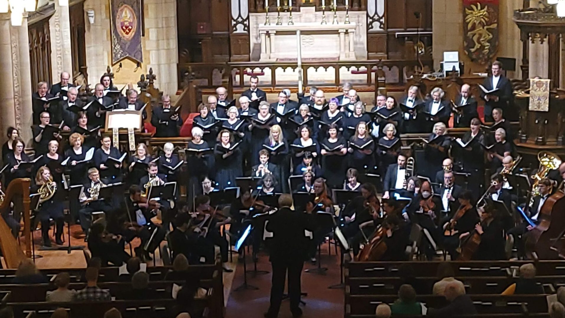 Cathedral Choral Society Rehearsal