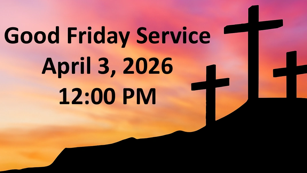 Good Friday service