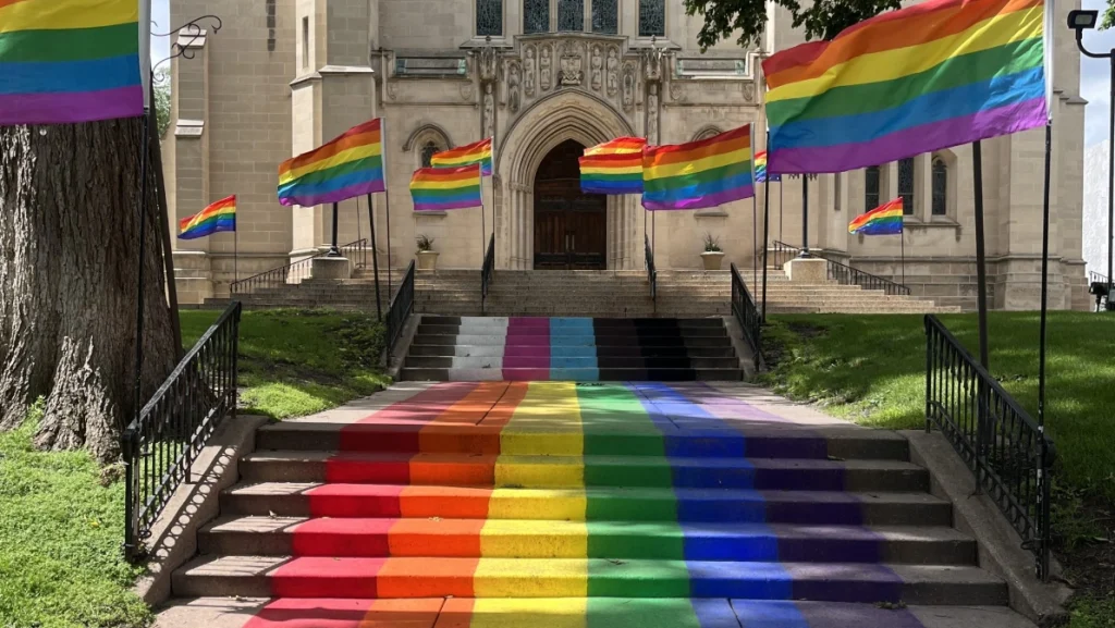 Rainbow steps